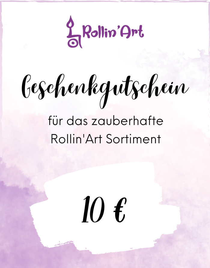 10 € Rollin'Art Geschenkgutschein