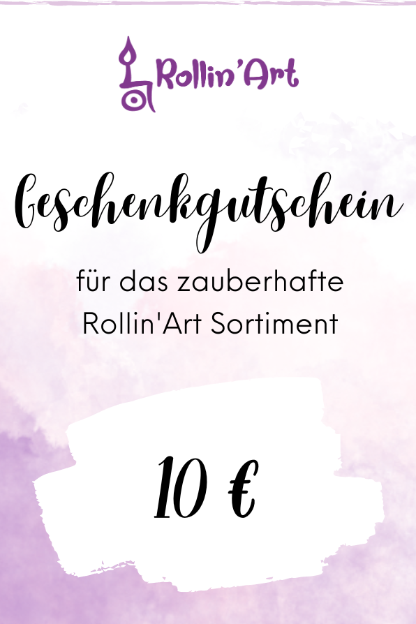 10 € Rollin'Art Geschenkgutschein
