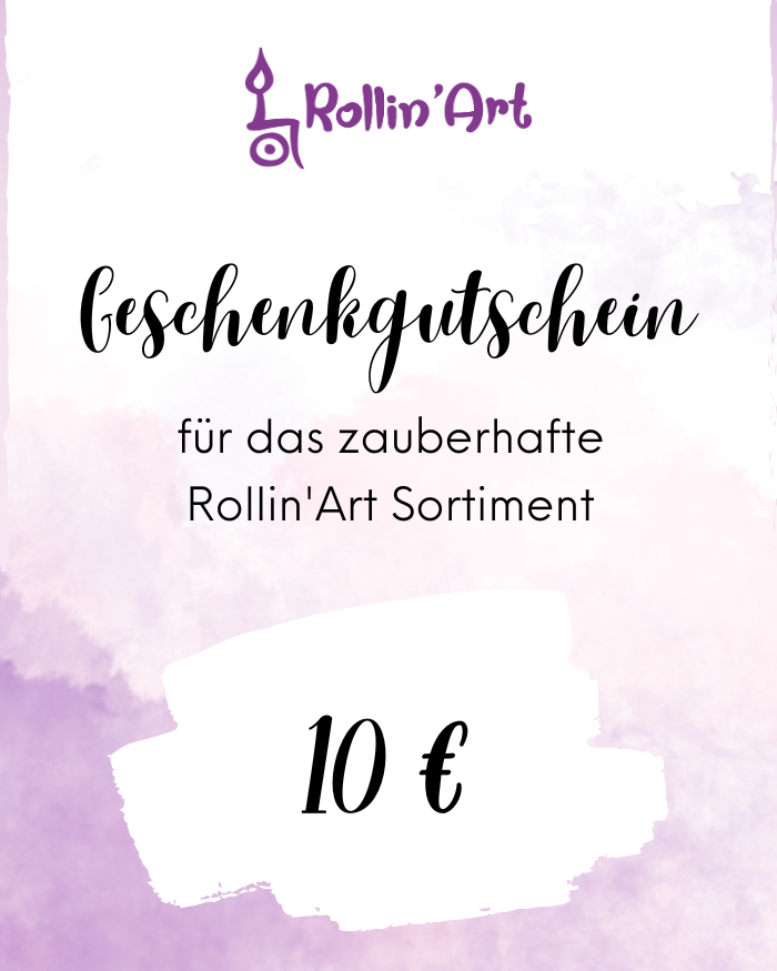 10 € Rollin'Art Geschenkgutschein-RollinArt