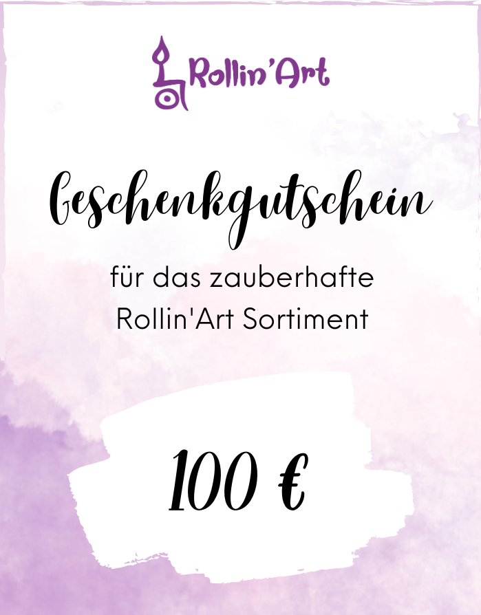 100 € Rollin'Art Geschenkgutschein