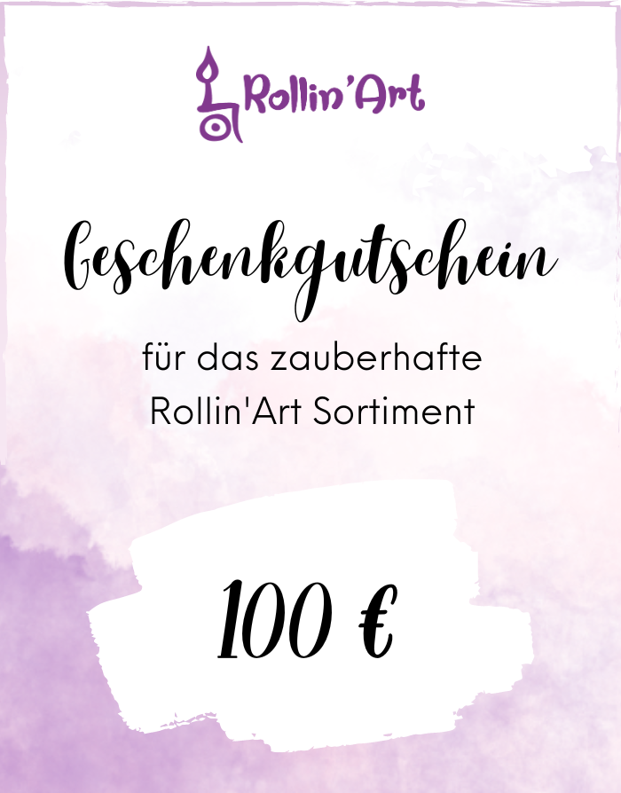 100 € Rollin'Art Geschenkgutschein-RollinArt