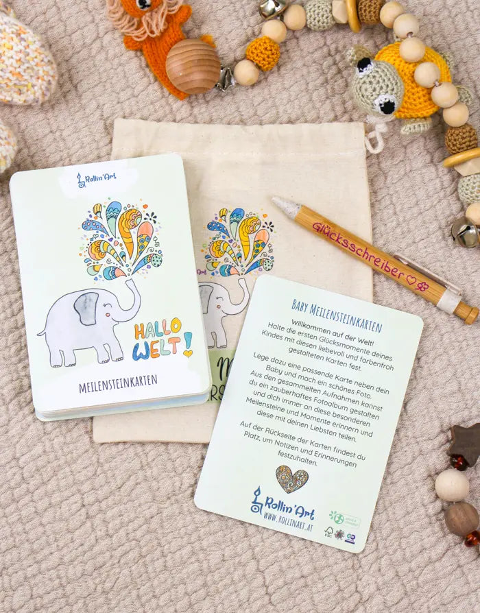 Baby Meilensteinkarten
