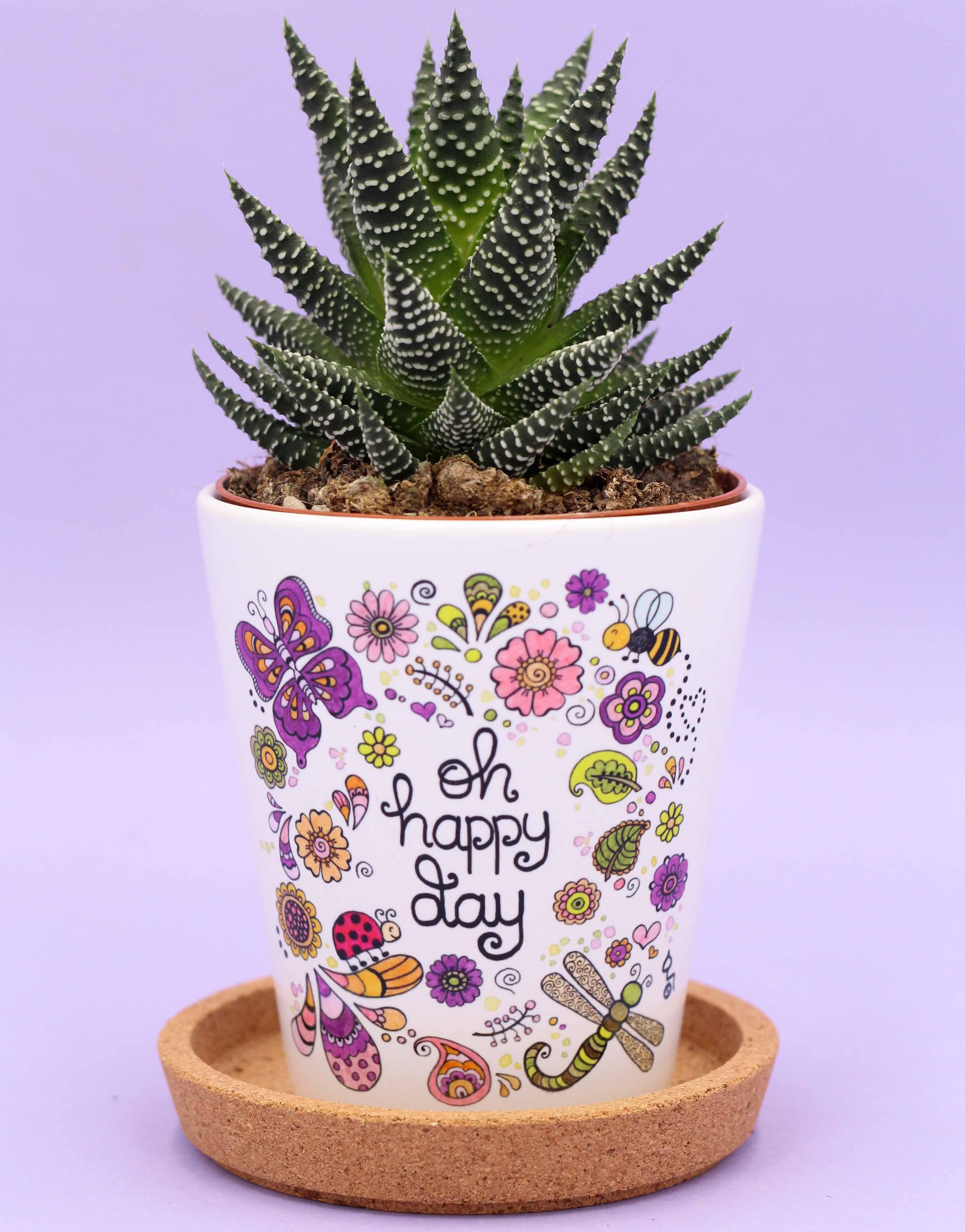 Blumentopf "Oh Happy Day"