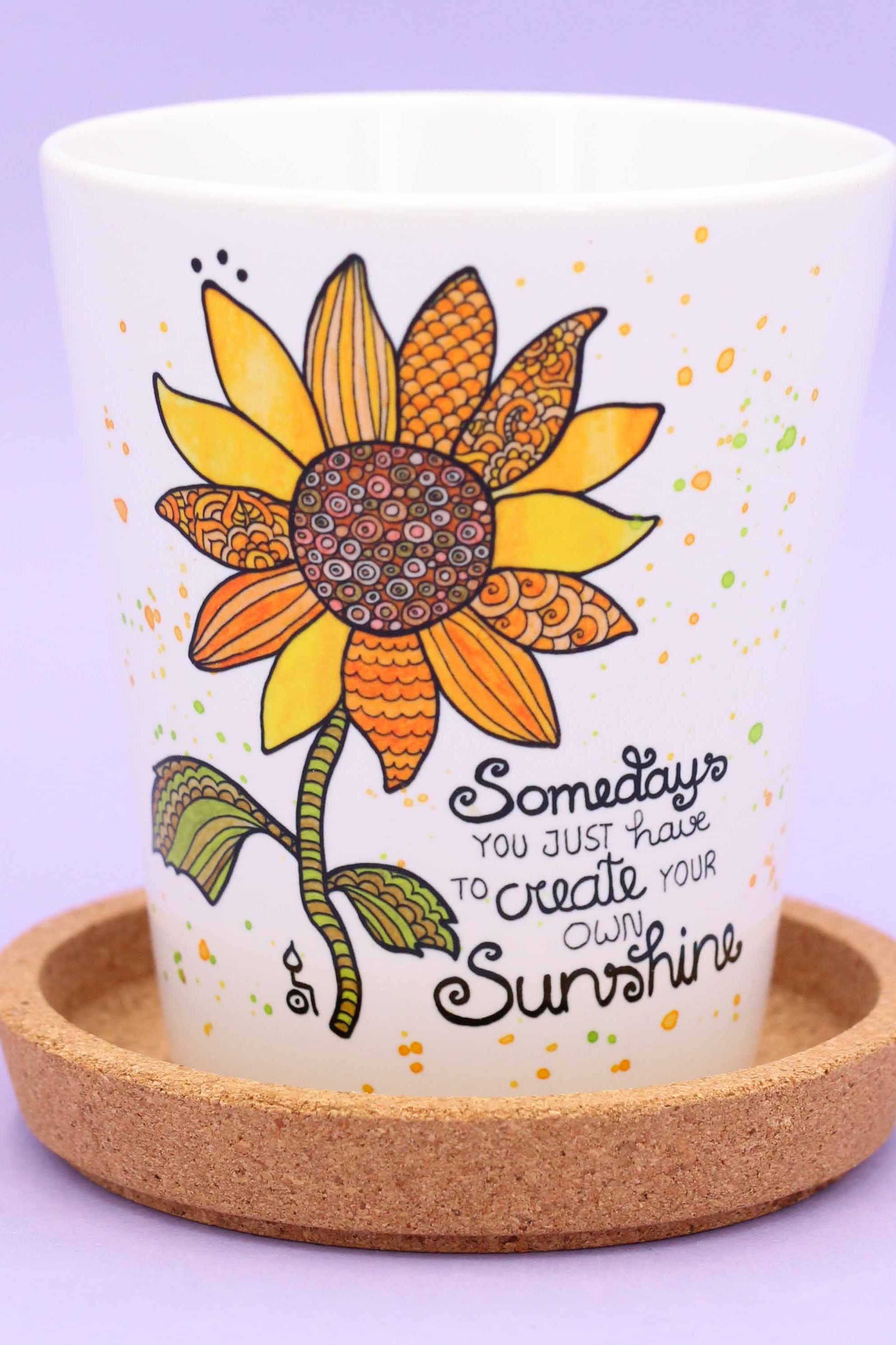 Blumentopf "Sunshine"