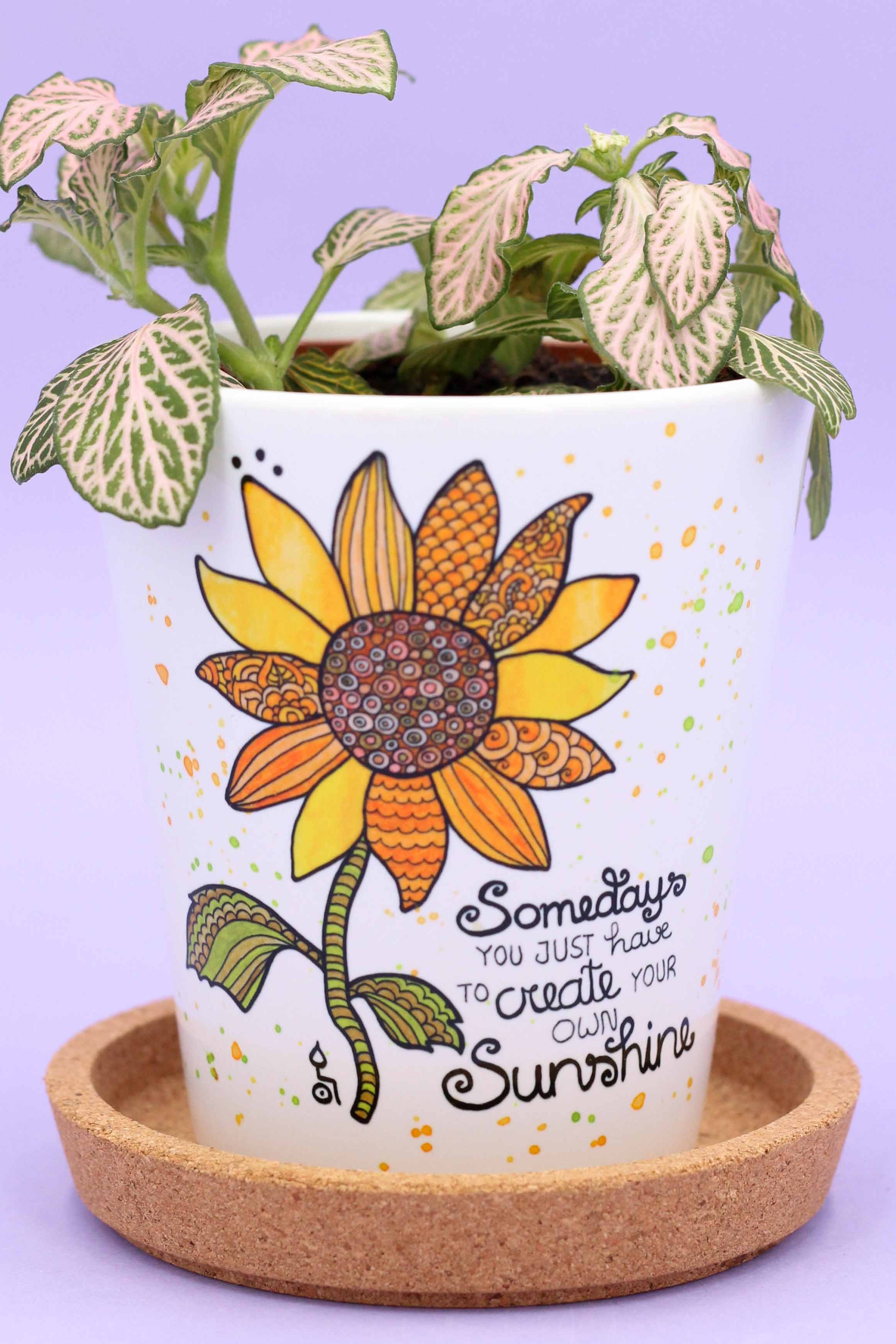 Blumentopf "Sunshine"