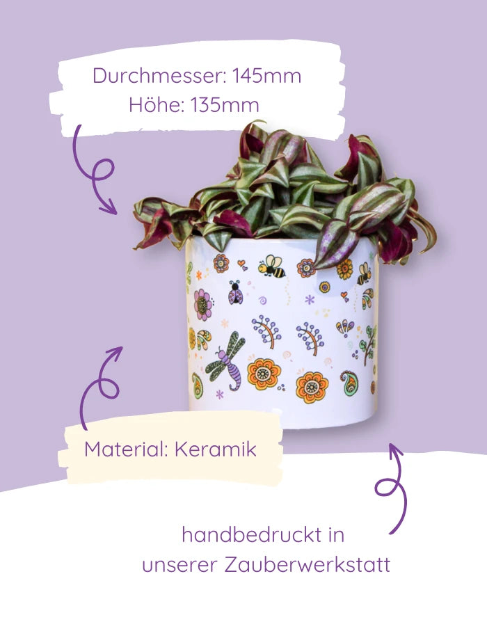 Blumentopf groß "Bloom"