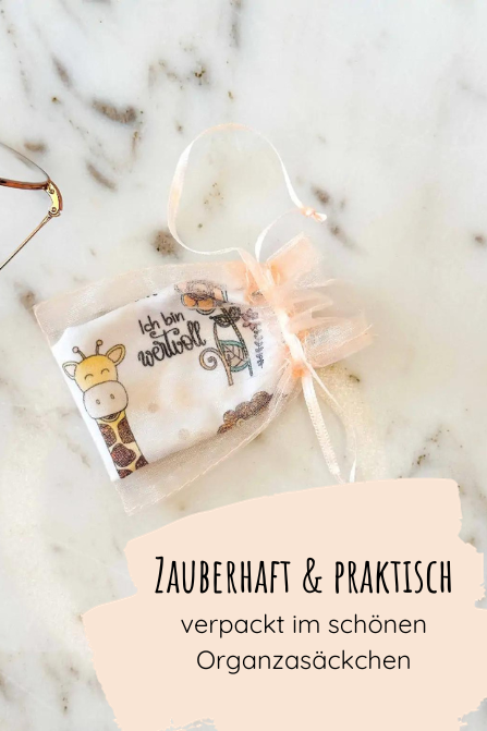 Brillenputztuch "Affirmationen"