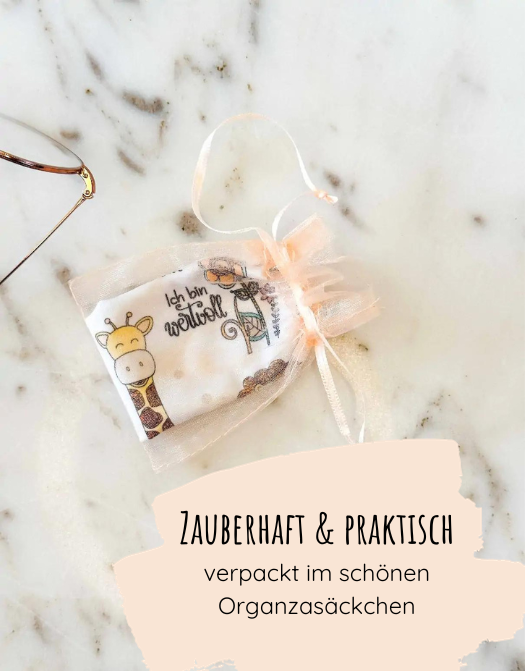 Brillenputztuch "Affirmationen"