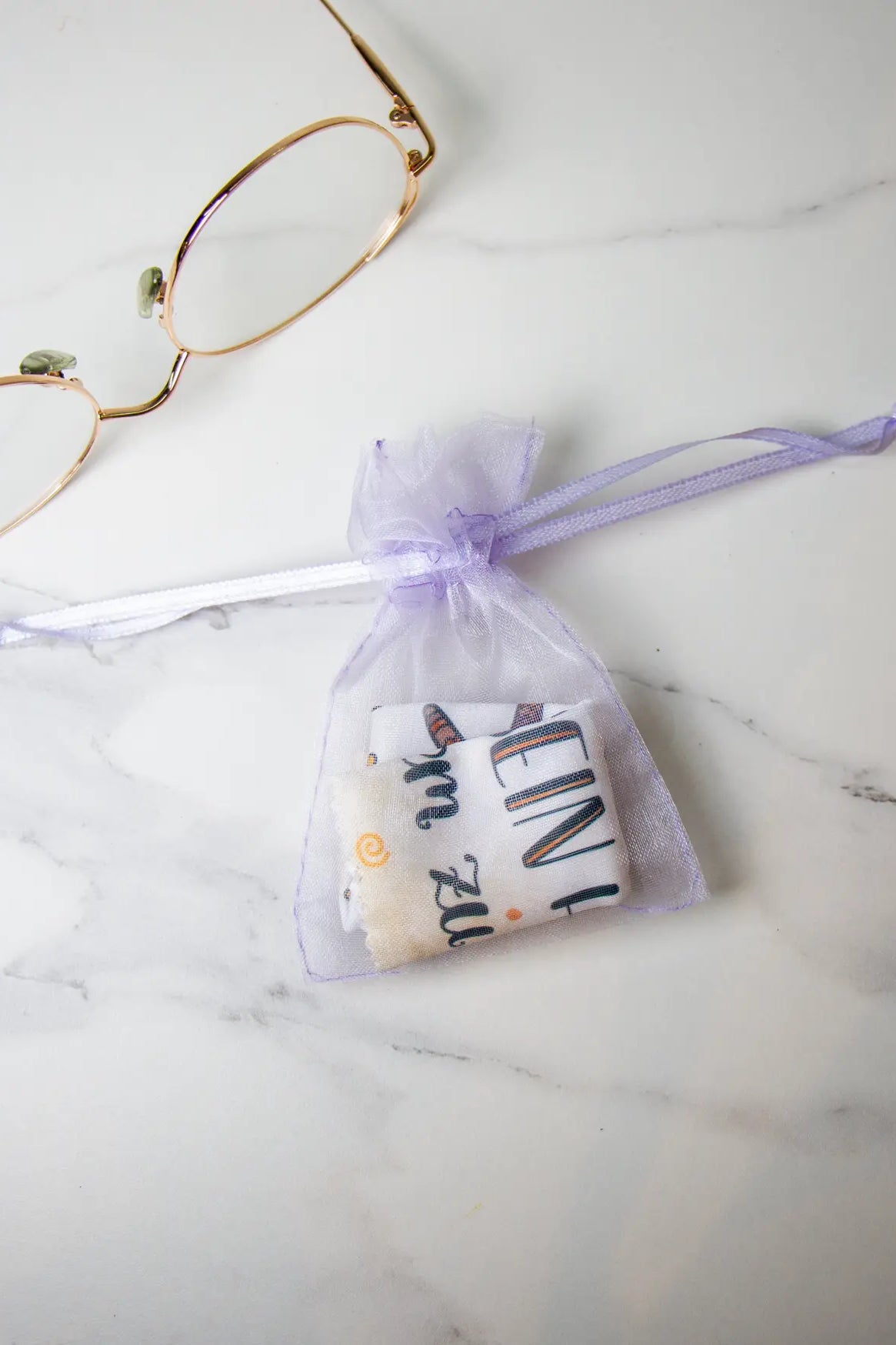 Brillenputztuch "Mutiges Vögelchen"