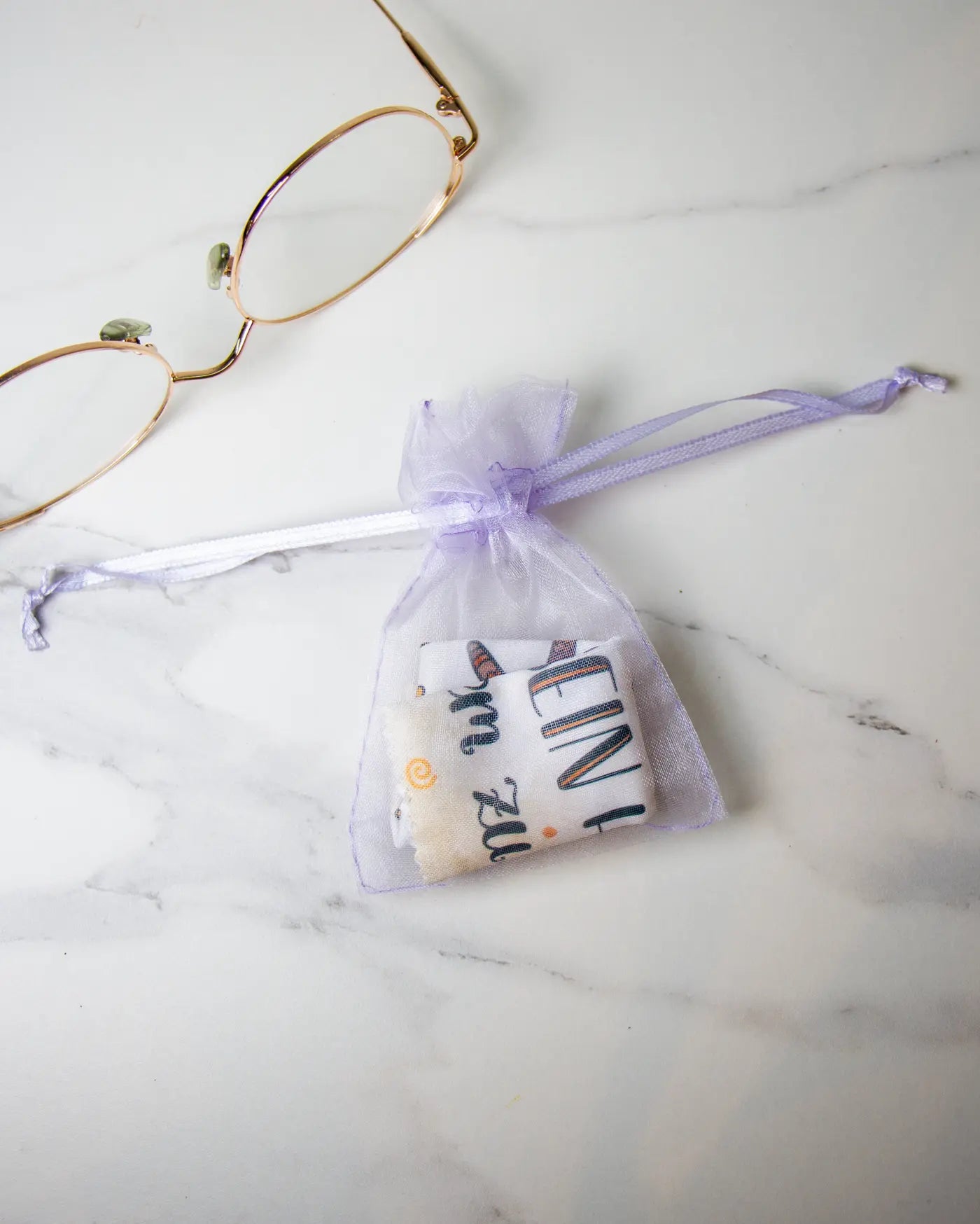 Brillenputztuch "Mutiges Vögelchen"