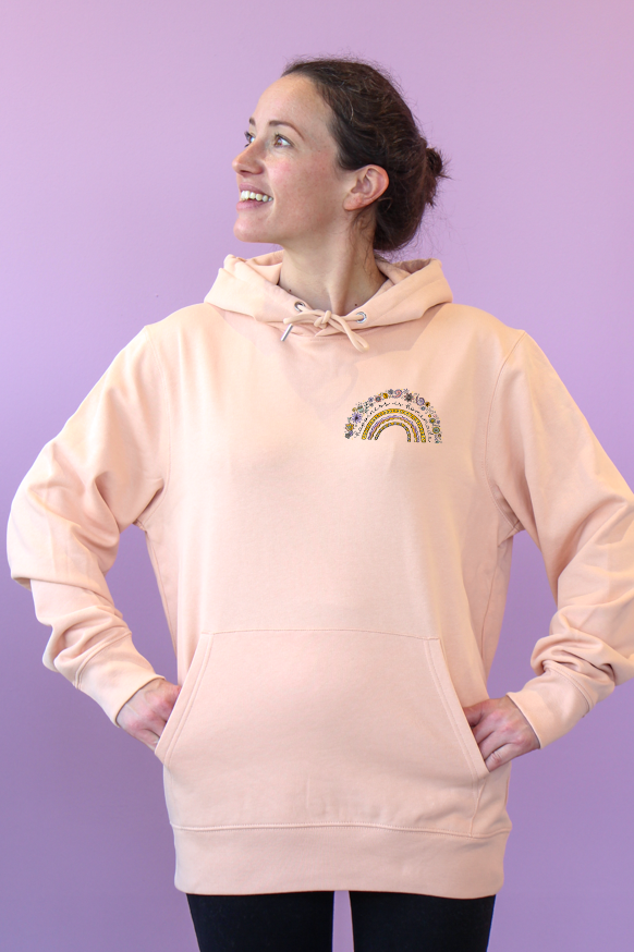 Damen Hoodie "Happiness is homemade"