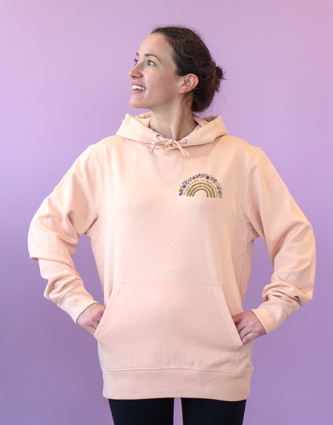 Damen Hoodie "Happiness is homemade"