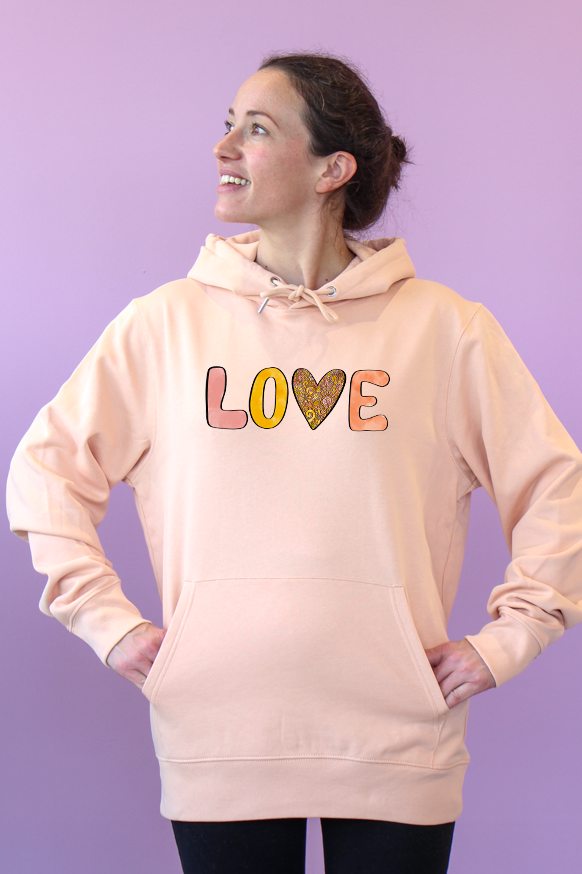 Damen Hoodie "Love"