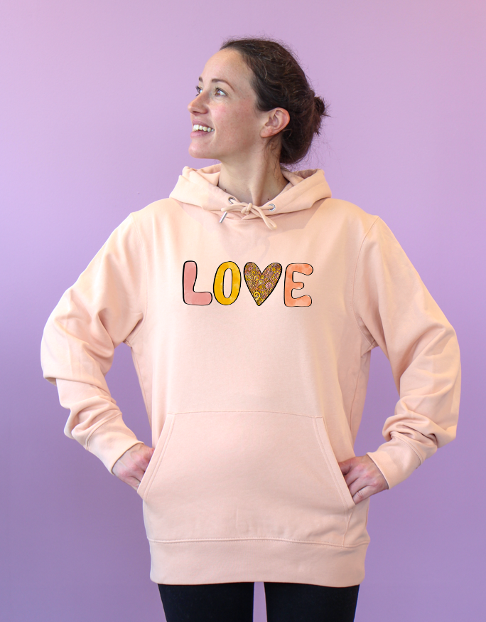 Damen Hoodie "Love"