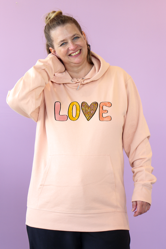 Damen Hoodie "Love"