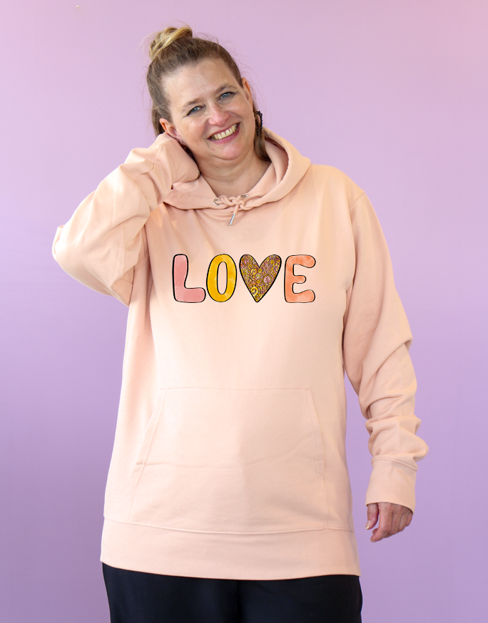 Damen Hoodie "Love"