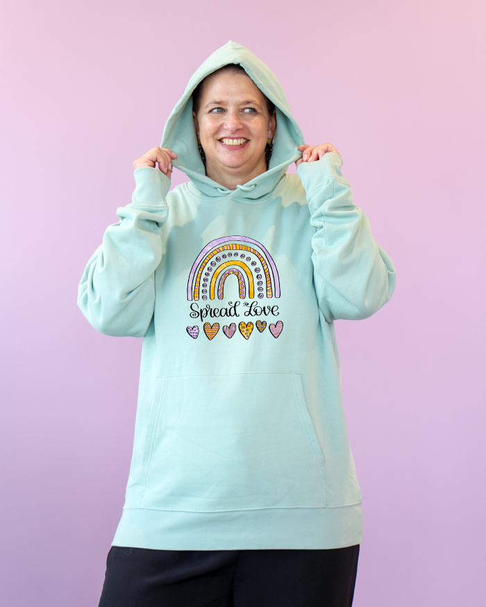 Damen Hoodie "Spread Love"