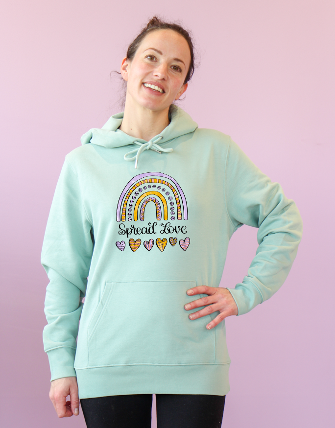 Damen Hoodie "Spread Love"