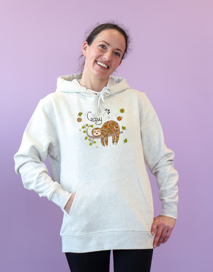 Damen Hoodie "Take it easy"