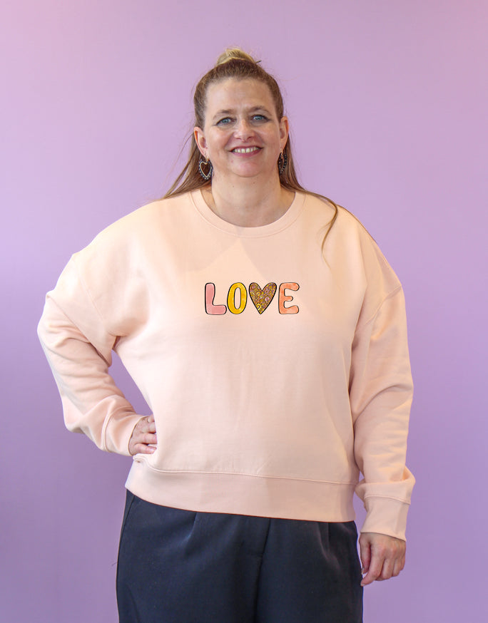 Damen Sweatshirt "Love"