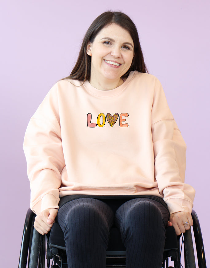 Damen Sweatshirt "Love"