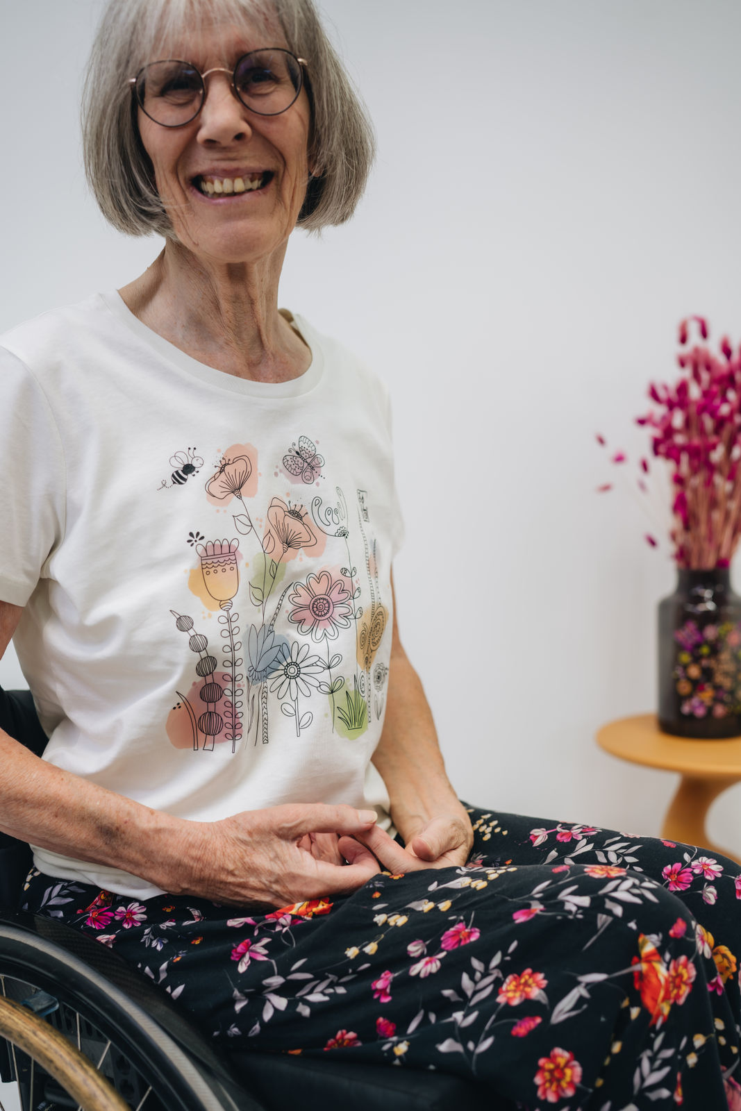 Damen T-Shirt "Blumenwiese"