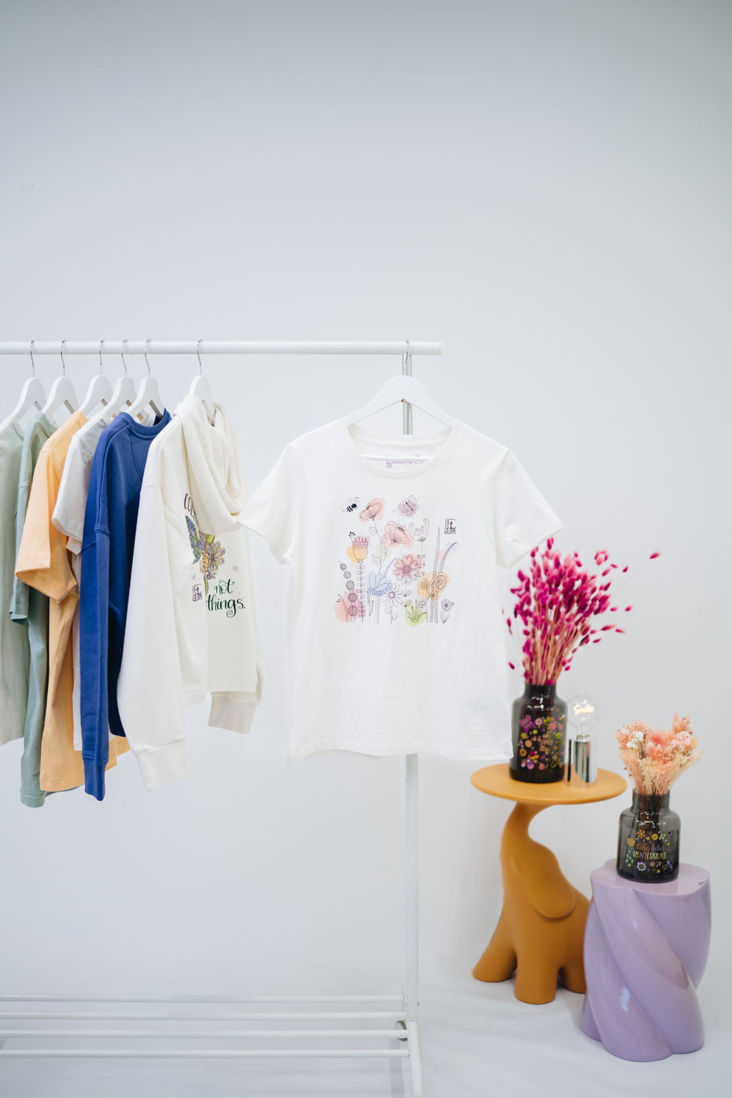 Damen T-Shirt "Blumenwiese"