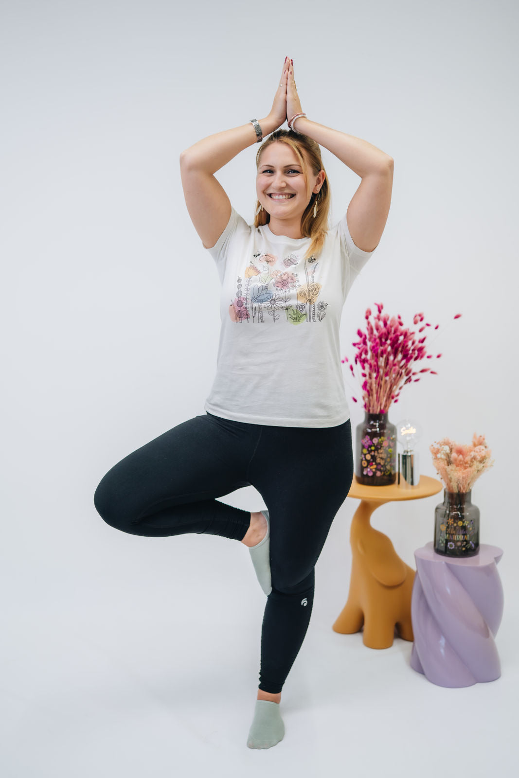 Damen T-Shirt "Blumenwiese"