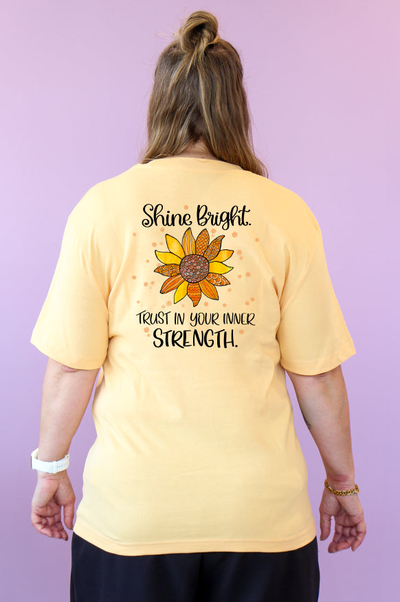 Damen T-Shirt "Shine Bright"