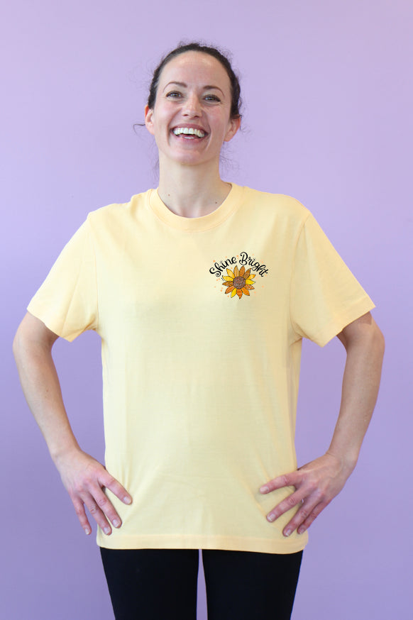 Damen T-Shirt "Shine Bright"