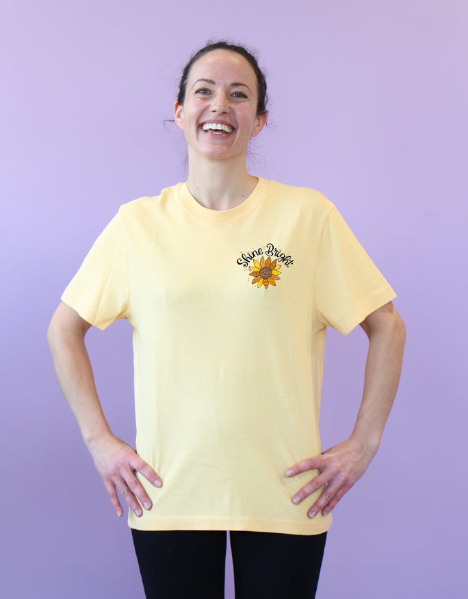 Damen T-Shirt "Shine Bright"