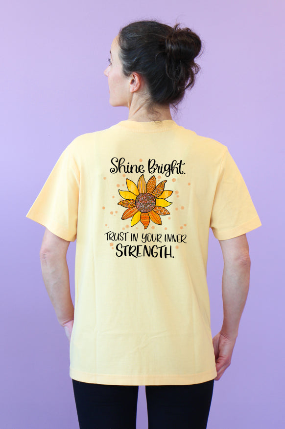 Damen T-Shirt "Shine Bright"