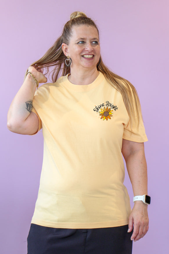 Damen T-Shirt "Shine Bright"
