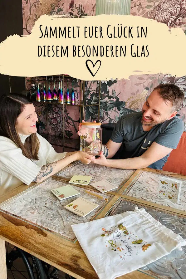 Das Rollin'Art Glücksglas für Paare