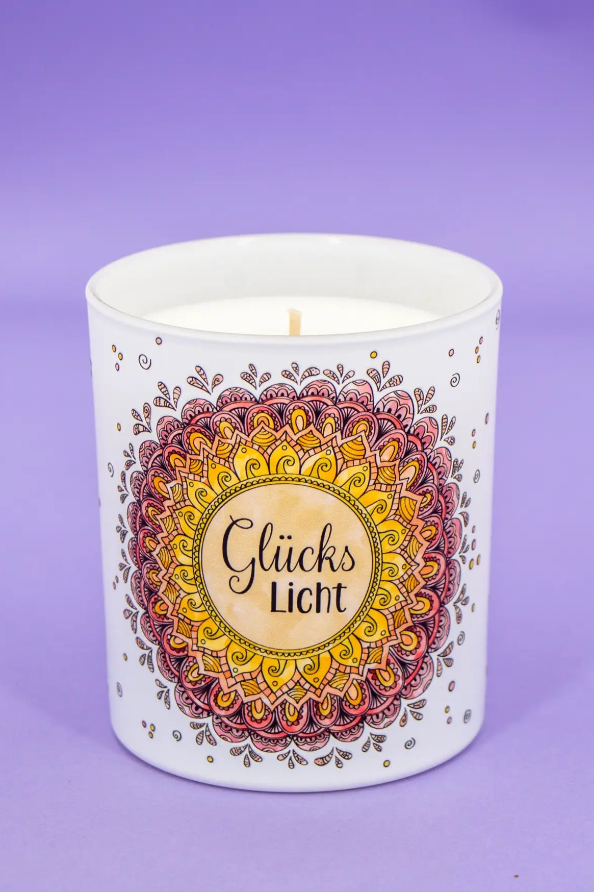 Duftkerze „Glückslicht“ – Vanille