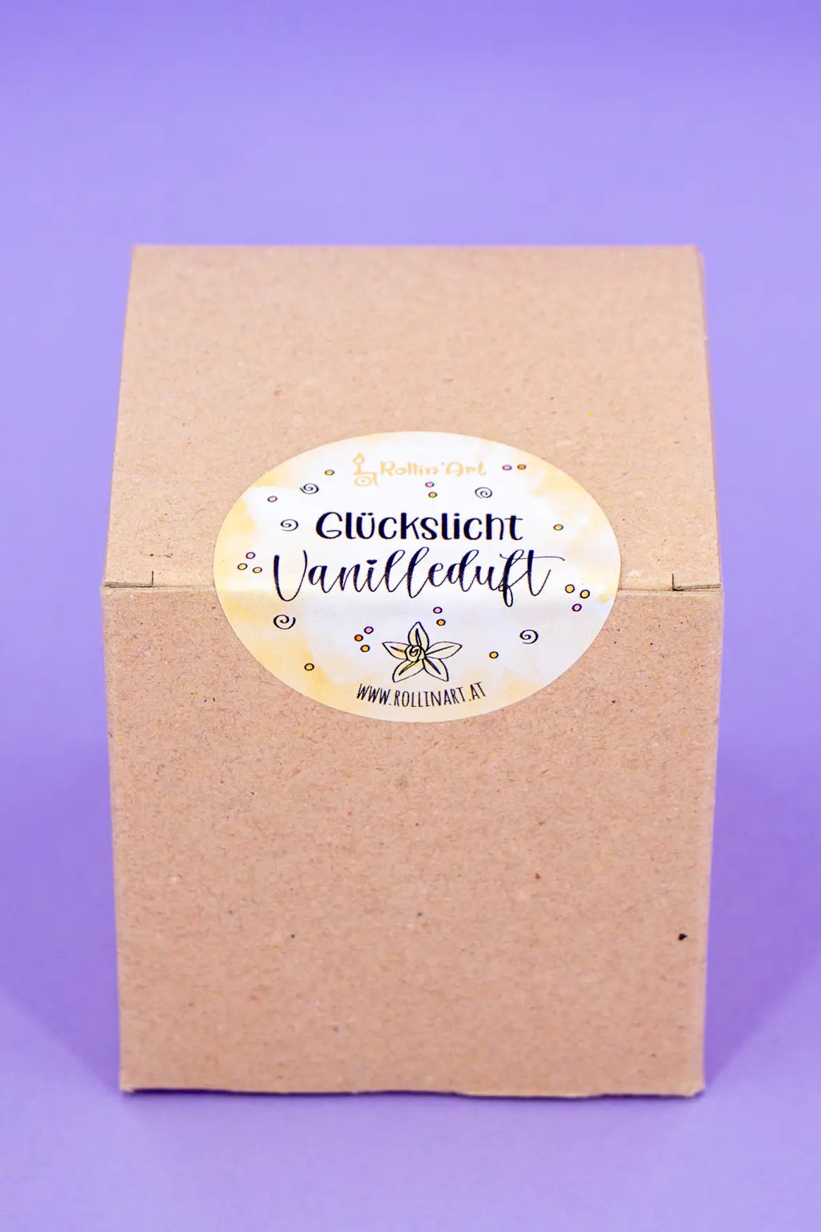 Duftkerze „Glückslicht“ – Vanille