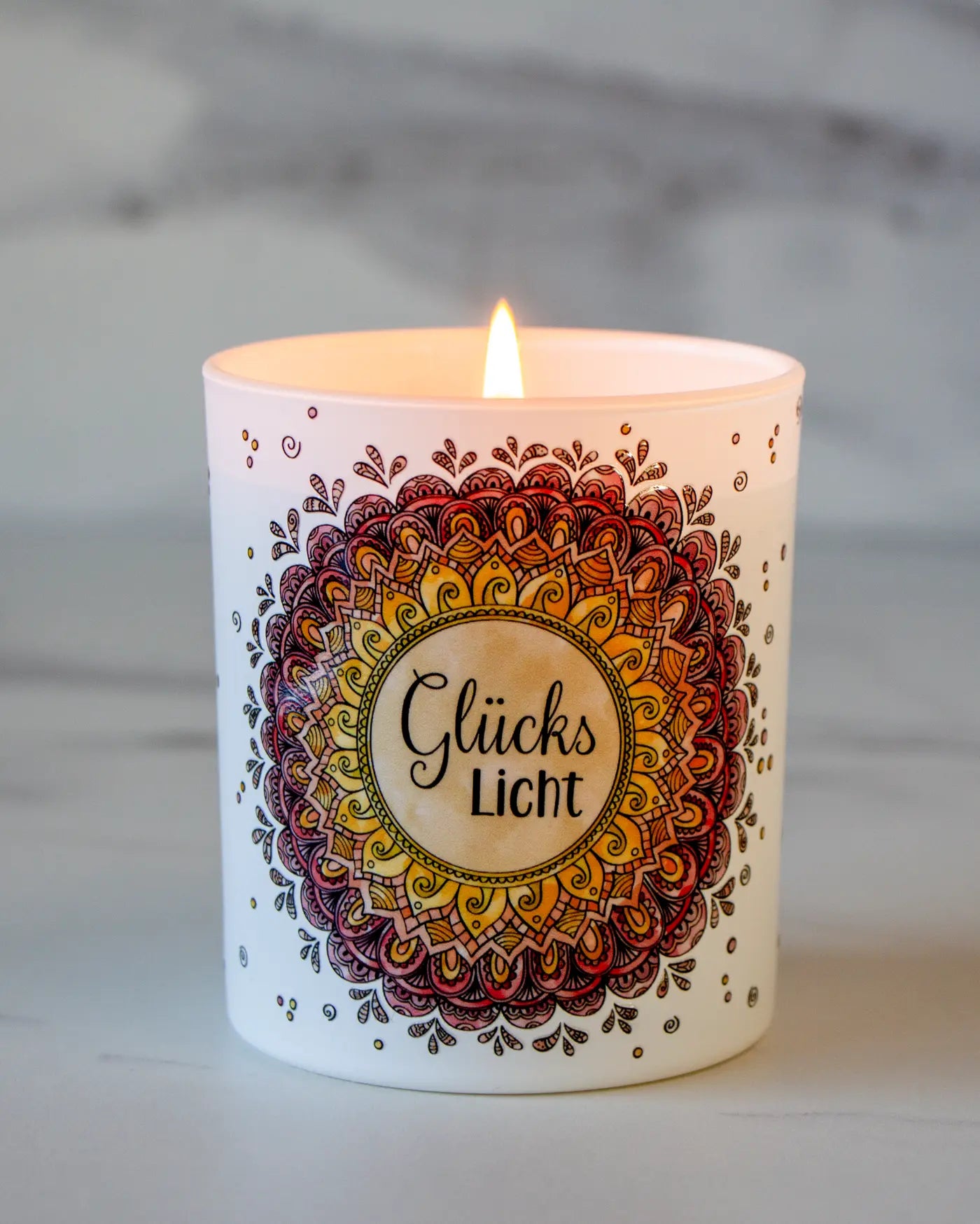 Duftkerze „Glückslicht“ – Vanille