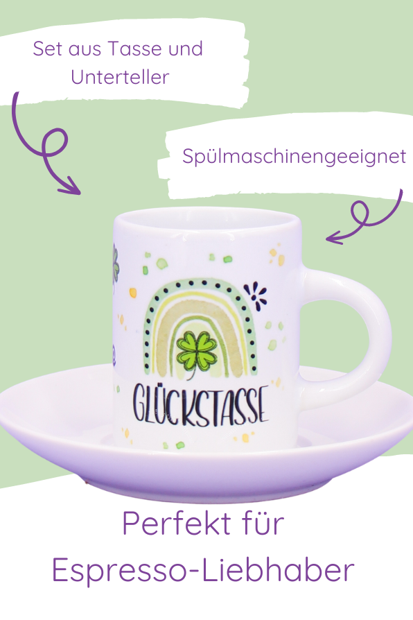 Espressotasse "Glückstasse"
