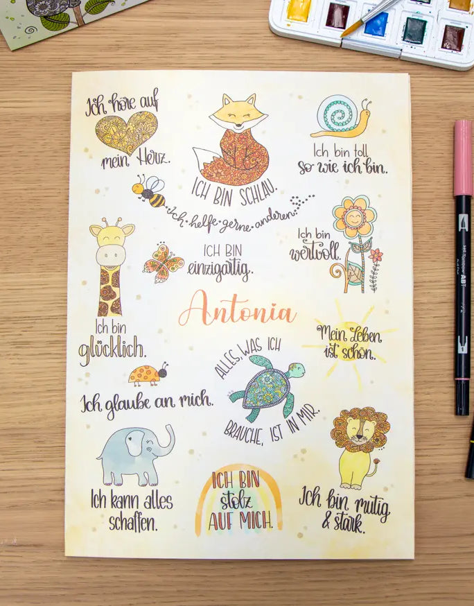 Flügelmappe "Affirmationen"