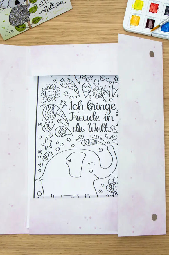 Flügelmappe "Enjoy the littel things"