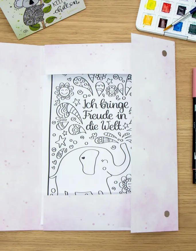 Flügelmappe "Enjoy the littel things"