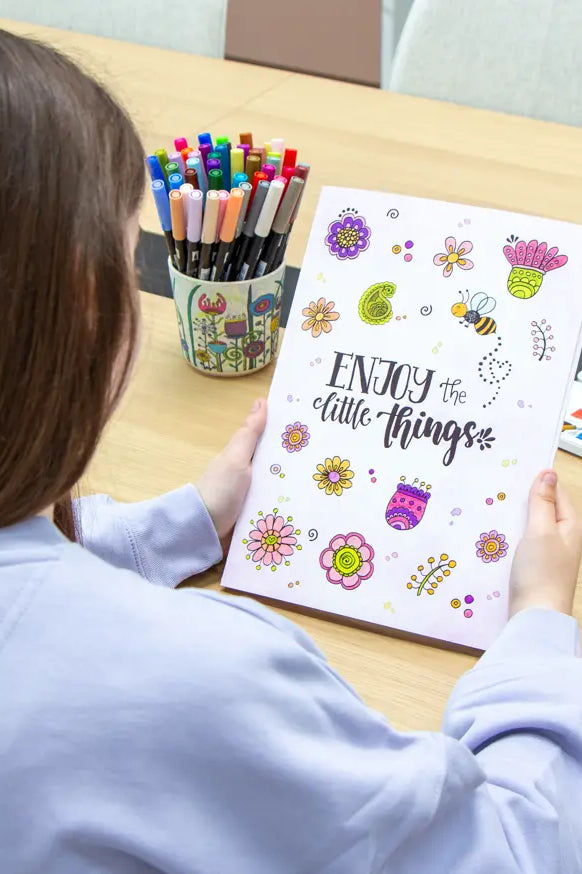 Flügelmappe "Enjoy the littel things"