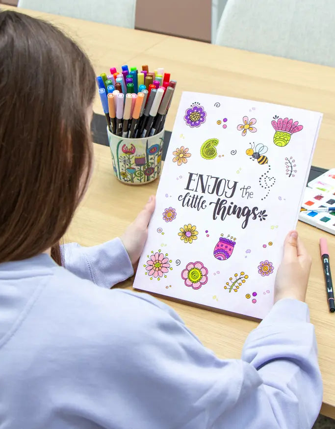 Flügelmappe "Enjoy the littel things"