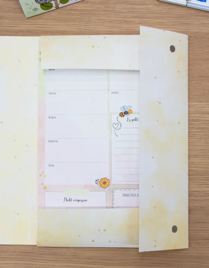 Flügelmappe "Vergiss nicht"