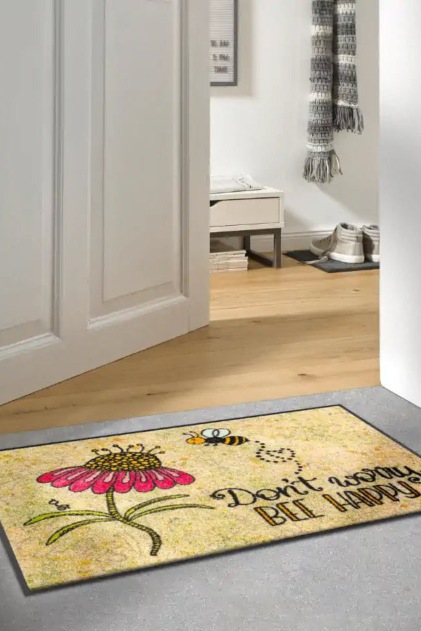 Fußmatte "Bee Happy"