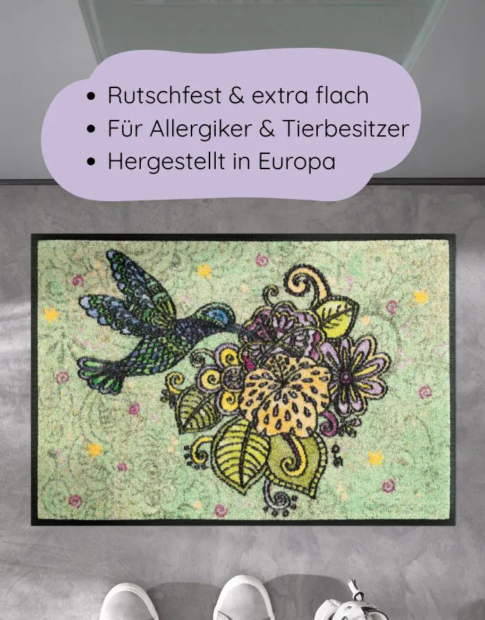 Fußmatte "Blütentanz"