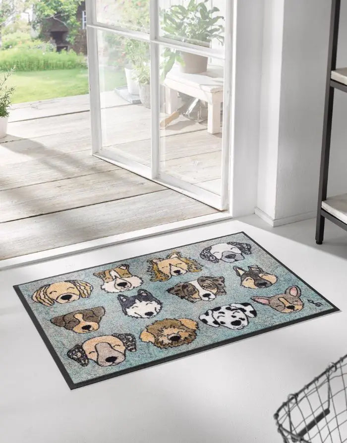 Fußmatte "Glückshunde"