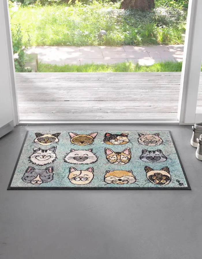 Fußmatte "Glückskatzen"