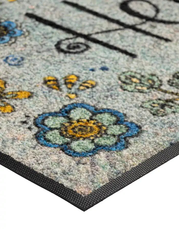 Fußmatte "Hello Flowers"
