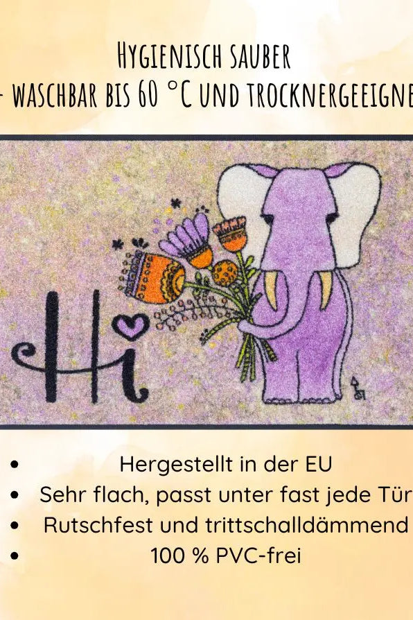 Fußmatte "Lucky Elephant"